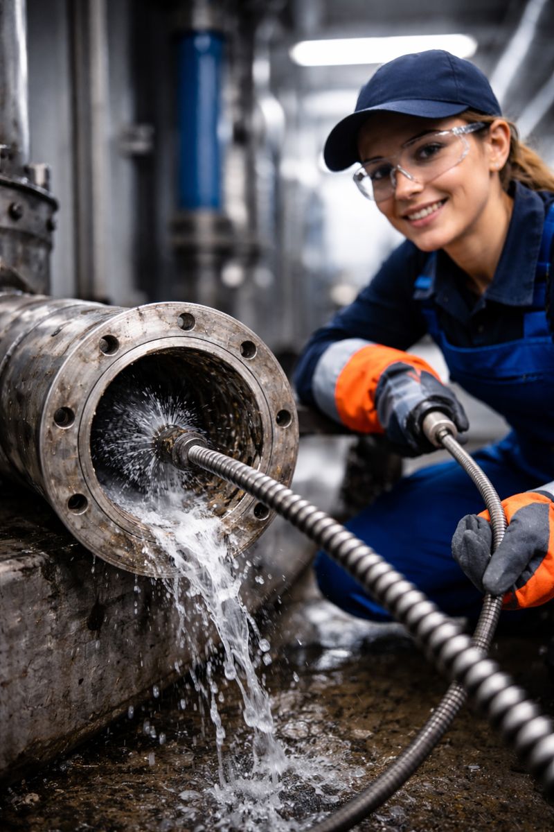 Limpeza de Tubulação