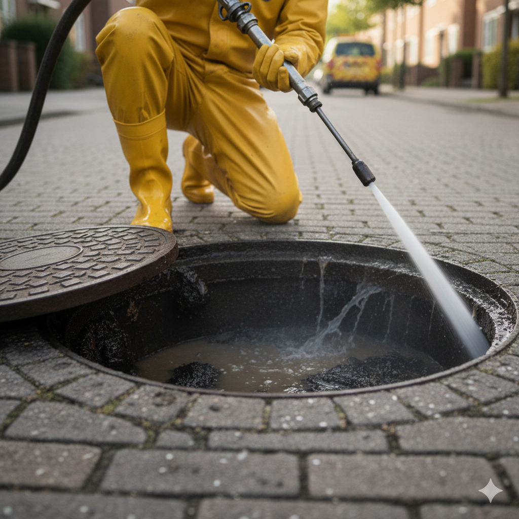 Limpar Tubulação de Esgoto