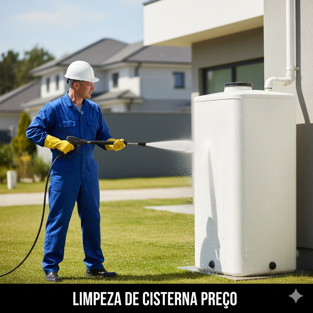 Limpeza de Cisterna Preço