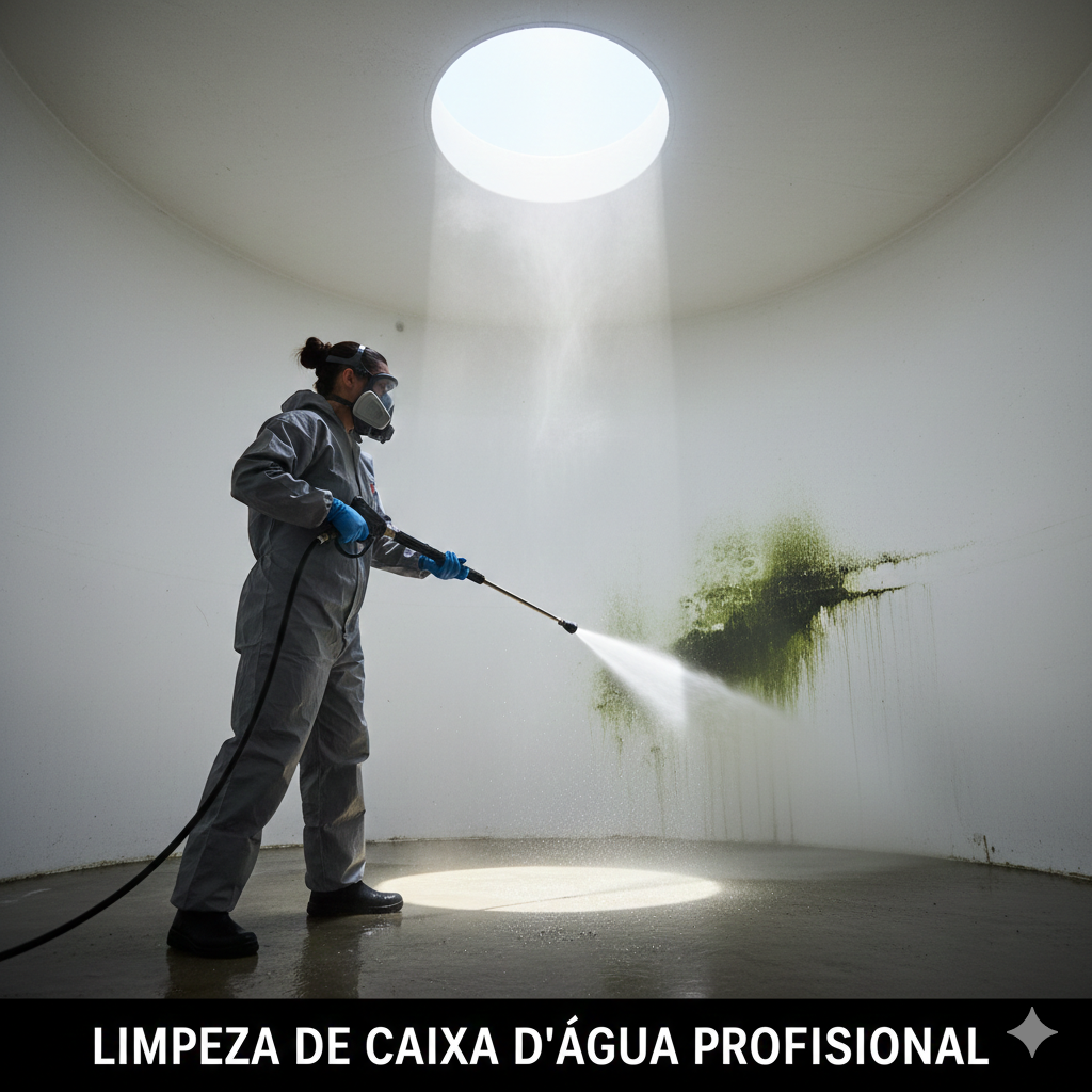 Limpeza de Caixa D'água Profissional