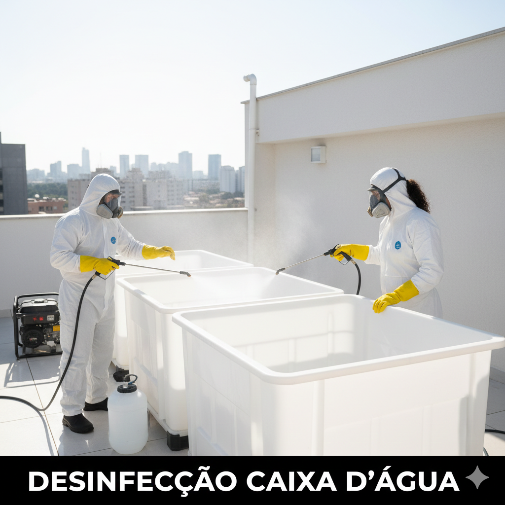 Desinfecção Caixa D Água