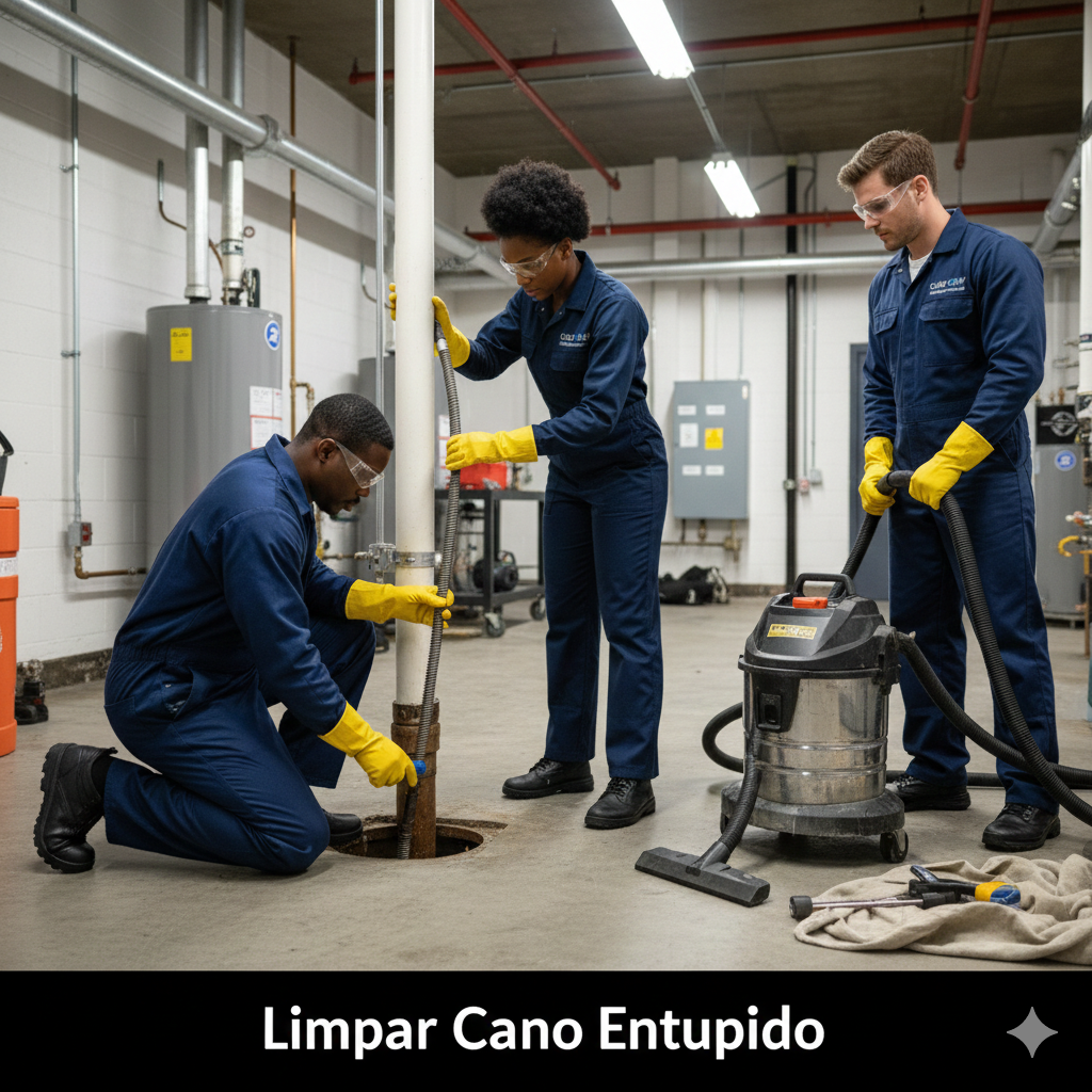 Limpar Cano Entupido