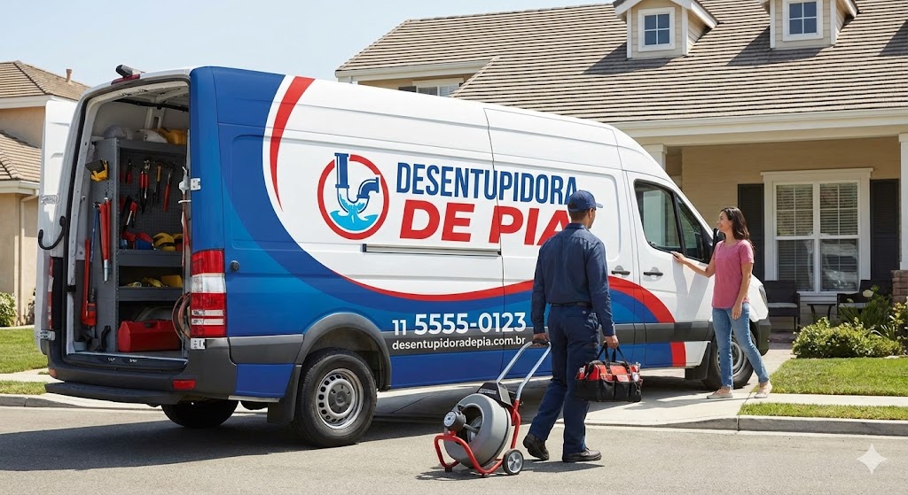 Empresa Desentupidora de Pia