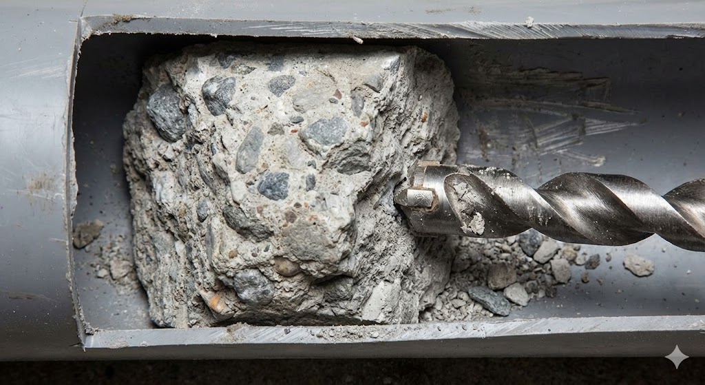 Desentupir Cano com Cimento