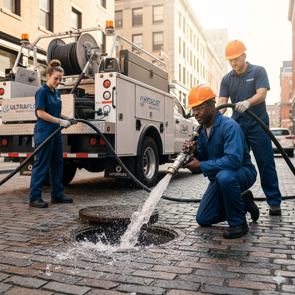 Hidrojateamento Esgoto