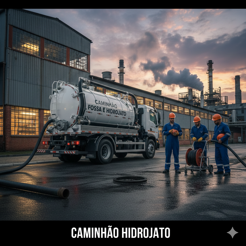 Caminhão Hidrojato