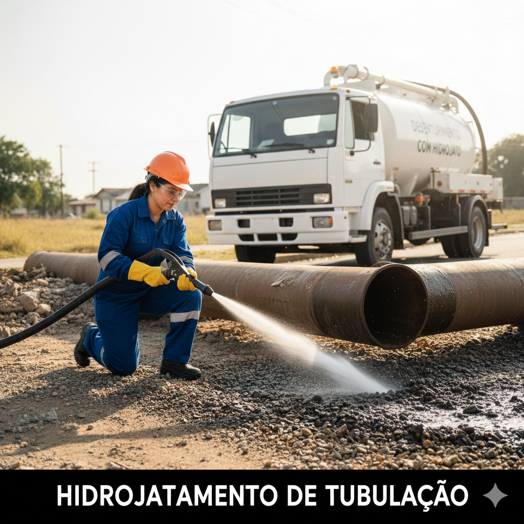 Hidrojateamento De Tubulação