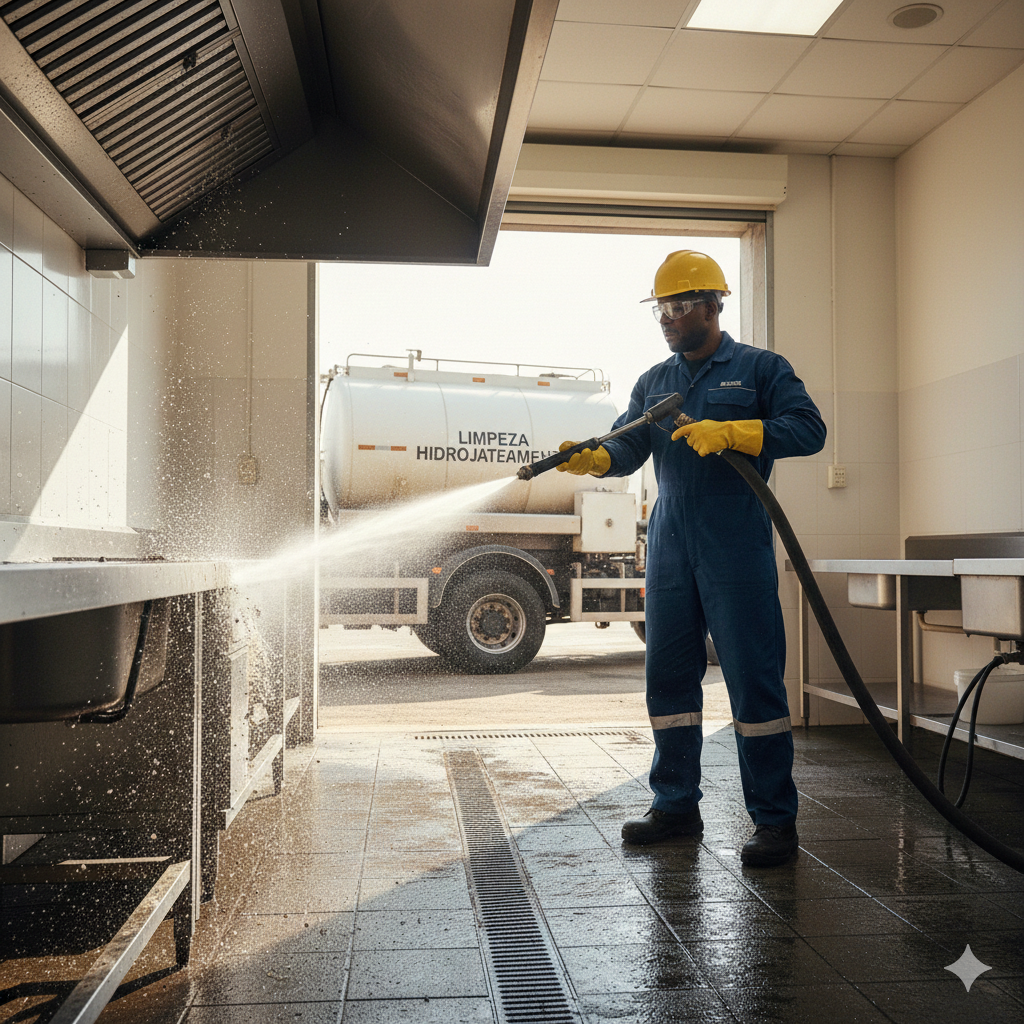 Limpeza Hidrojateamento