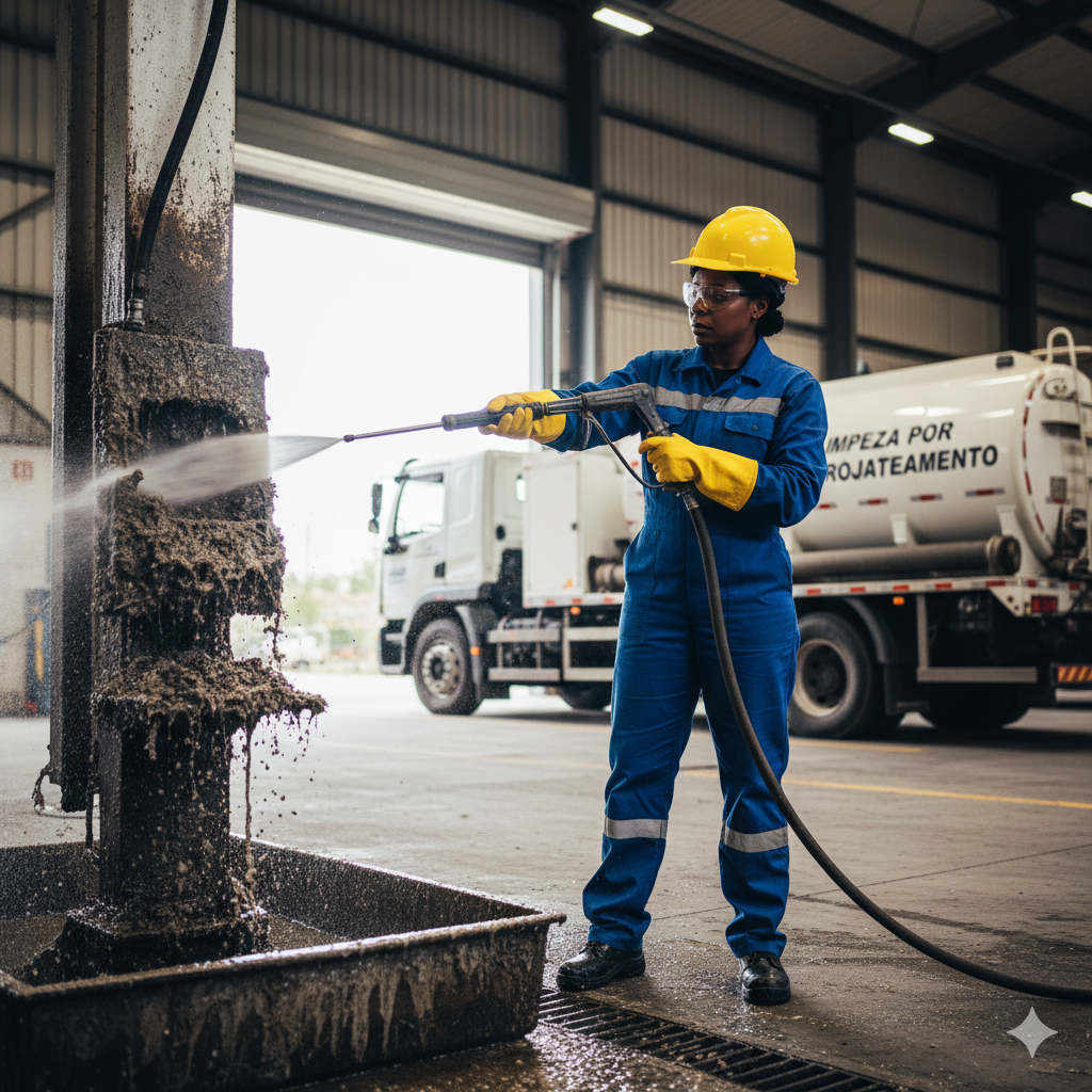 Limpeza Por Hidrojateamento