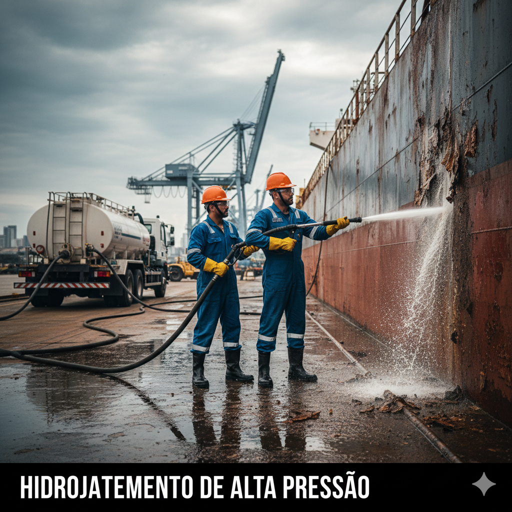 Hidrojateamento De Alta Pressão